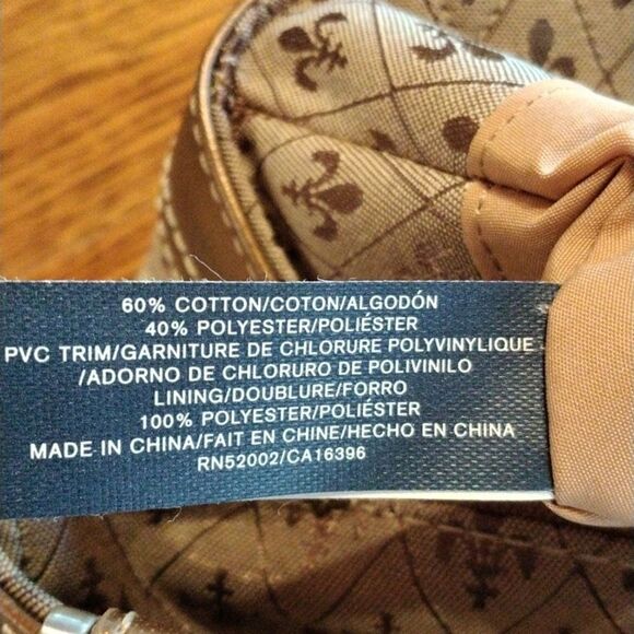 NWOT Liz Claiborne Crazy Horse Vegan Bag - Picture 6 of 12